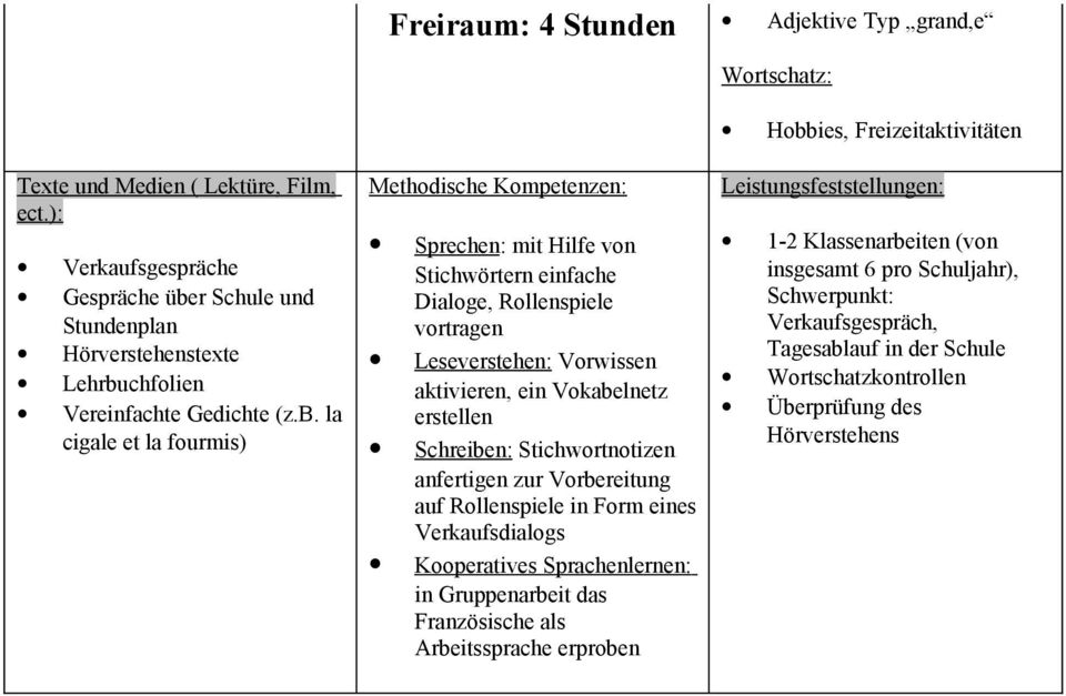 r Schule und plan Hörverstehenstexte Lehrbu