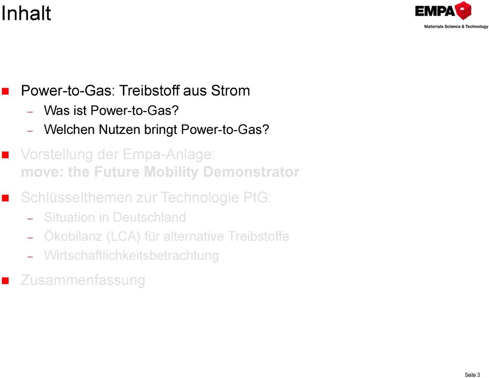 Vorstellung der Empa-Anlage: move: the Future Mobility Demonstrator