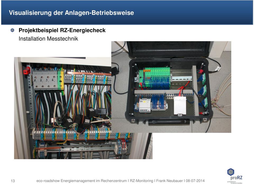 Messtechnik 13 eco-roadshow Energiemanagement im