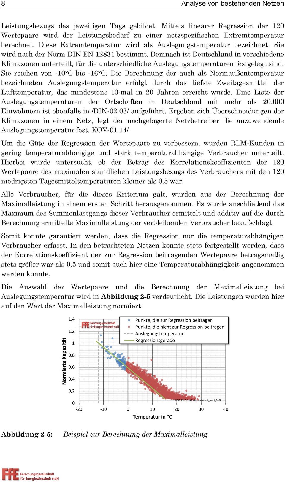 Sie wird nach der Norm DIN EN 12831 bestimmt. Demnach ist Deutschland in verschiedene Klimazonen unterteilt, für die unterschiedliche Auslegungstemperaturen festgelegt sind.