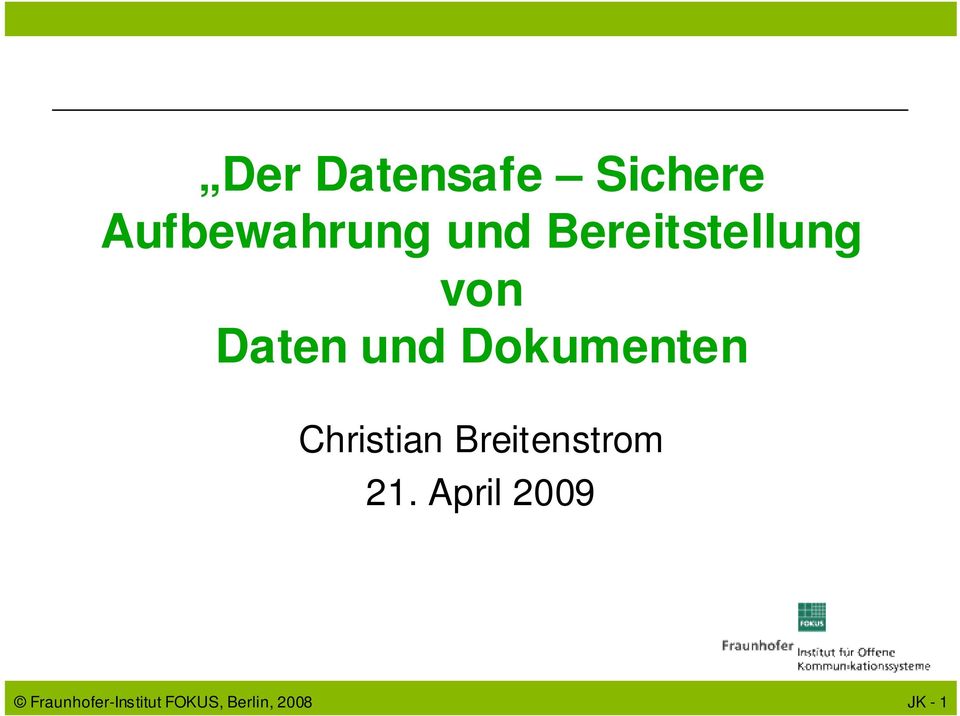 Christian Breitenstrom 21.