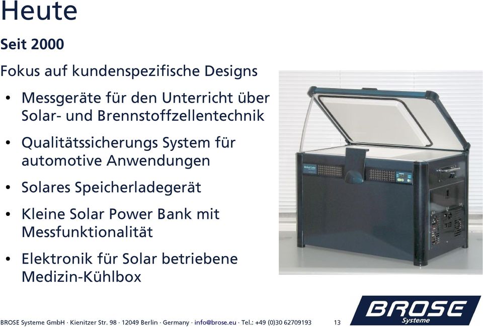 Speicherladegerät Kleine Solar Power Bank mit Messfunktionalität Elektronik für Solar betriebene
