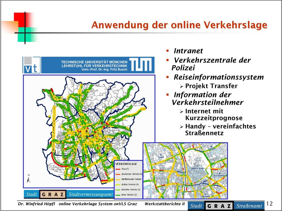 Fritz Busch Intranet Verkehrszentrale der Polizei Reiseinformationssystem