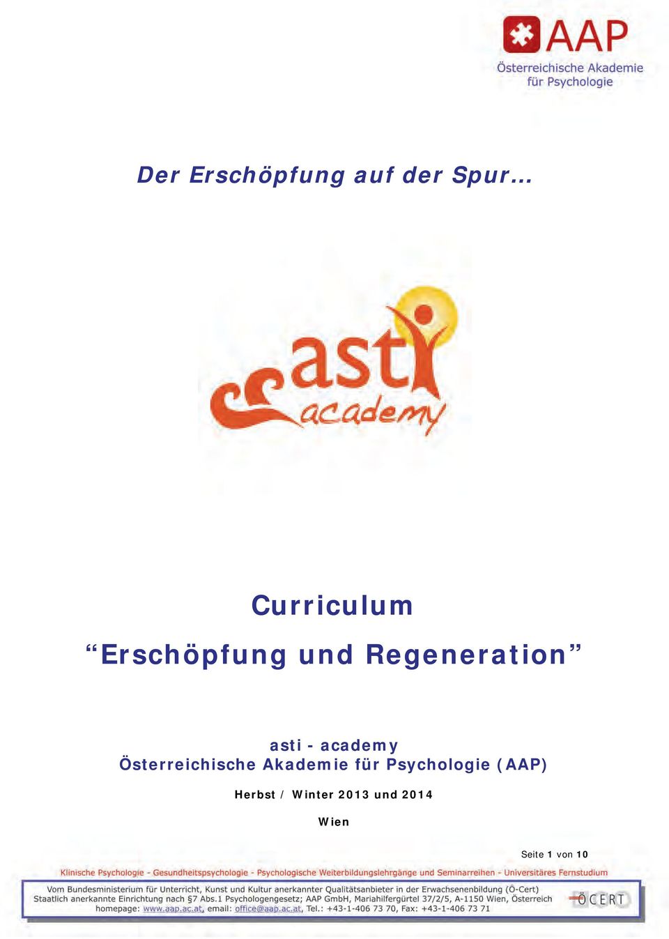 Österreichische Akademie für Psychologie