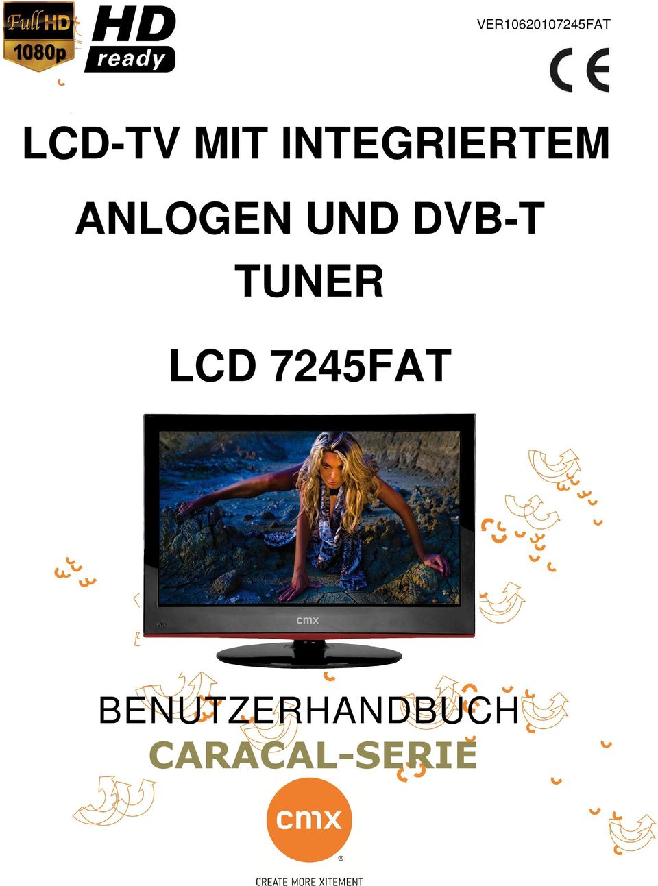 UND DVB-T TUNER LCD 7245FAT