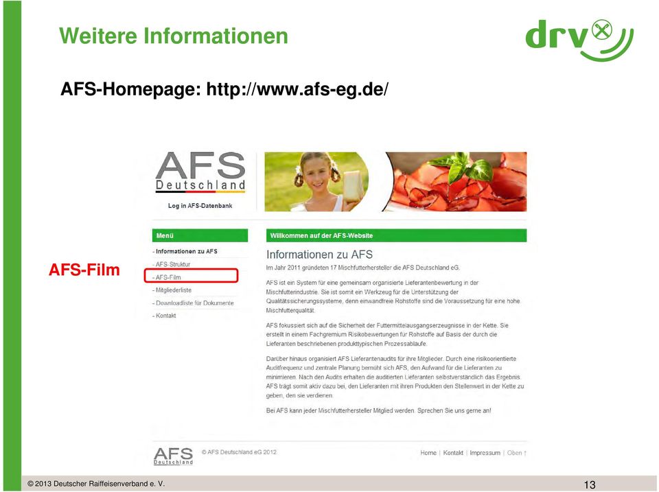 AFS-Homepage: