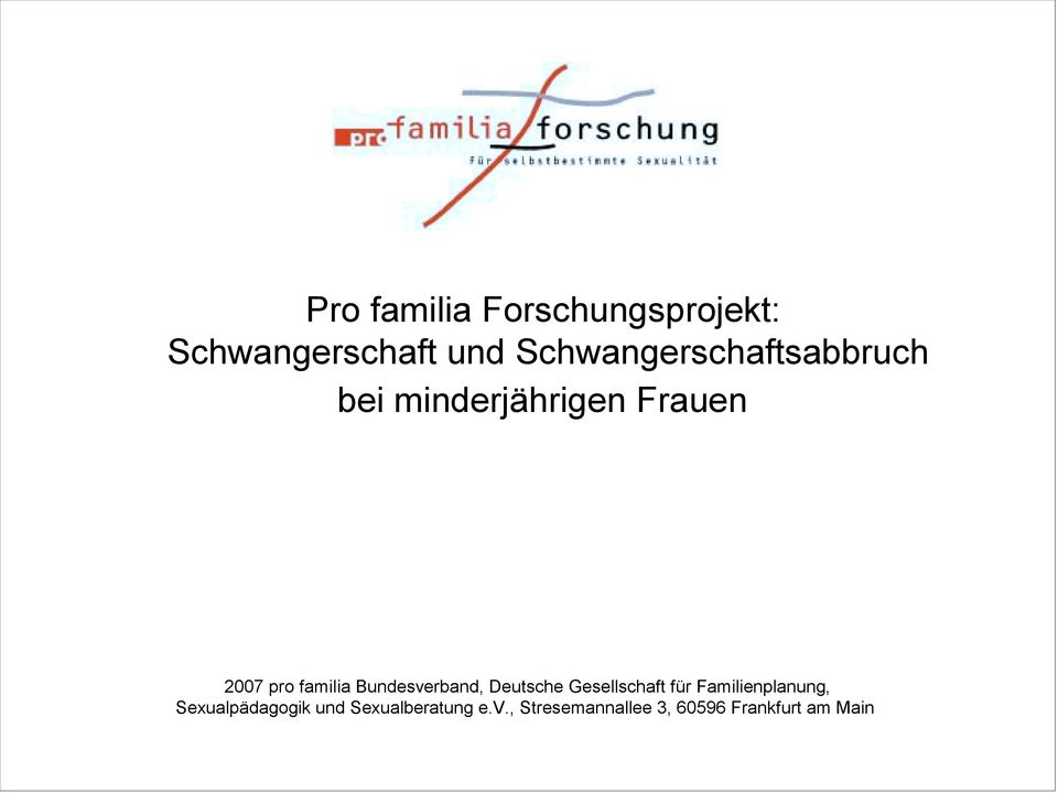 familia Bundesverband, Deutsche Gesellschaft für