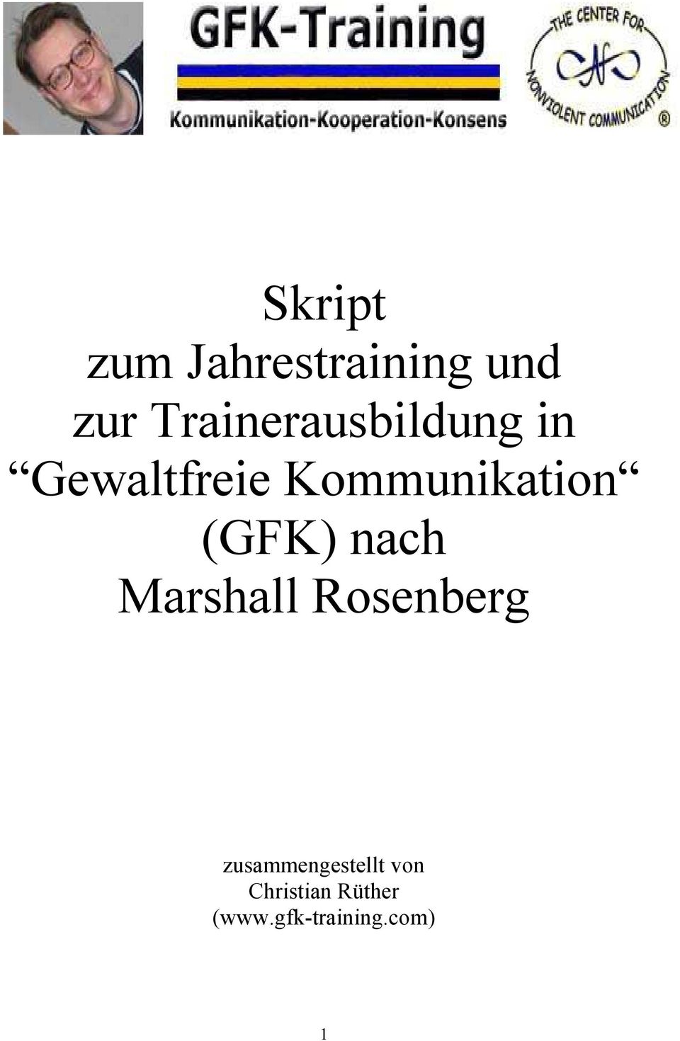 Kommunikation (GFK) nach Marshall Rosenberg