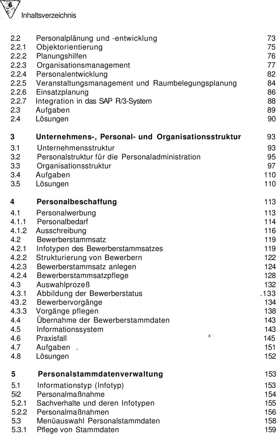 2 Personalstruktur für die Personaladministration 95 3.3 Organisationsstruktur 97 3.4 Aufgaben 110 3.5 Lösungen 110 4 Personalbeschaffung 113 4.1 Personalwerbung 113 4.1.1 Personalbedarf 114 4.1.2 Ausschreibung 116 4.