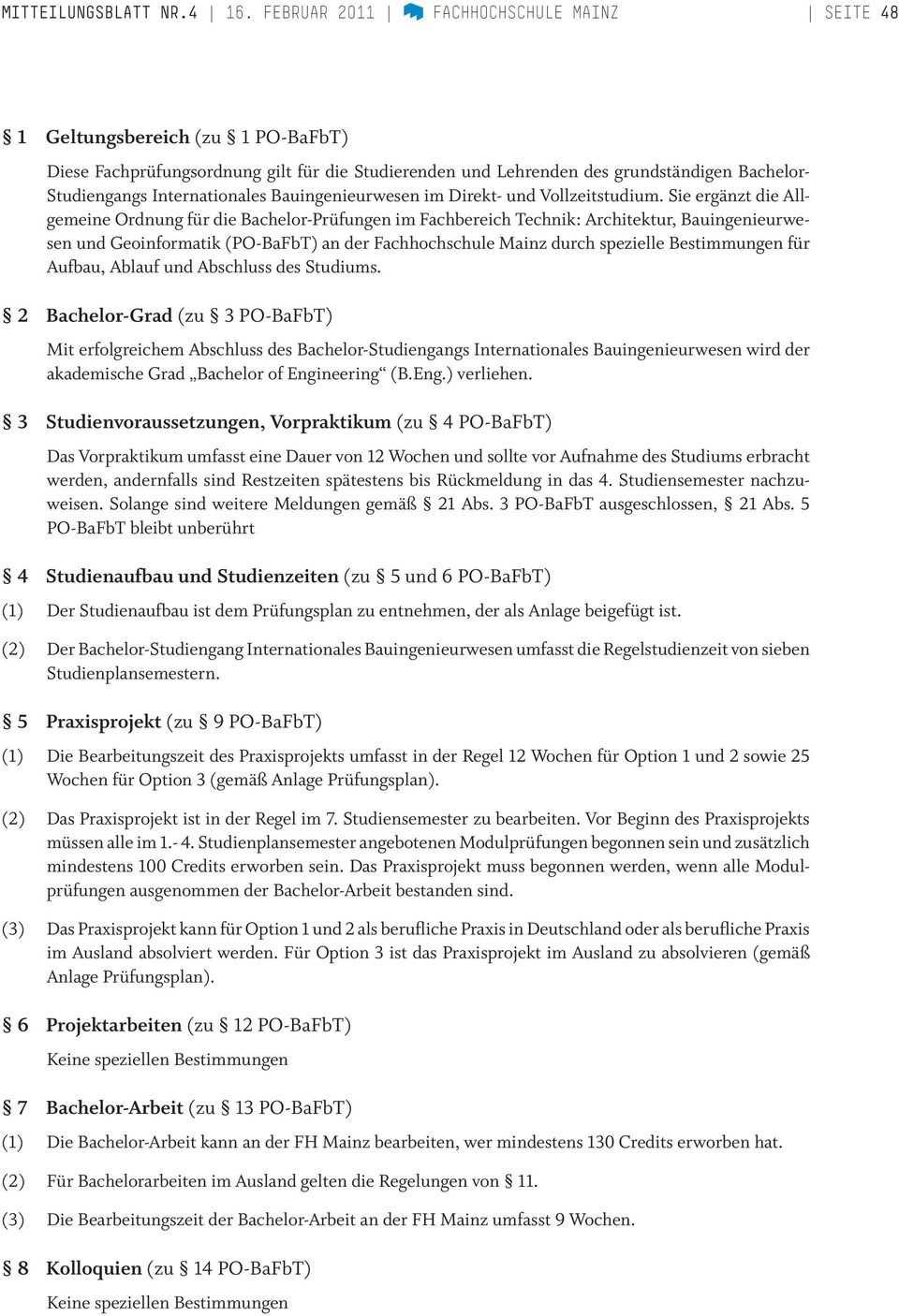 Internationales Bauingenieurwesen im Direkt- und Vollzeitstudium.