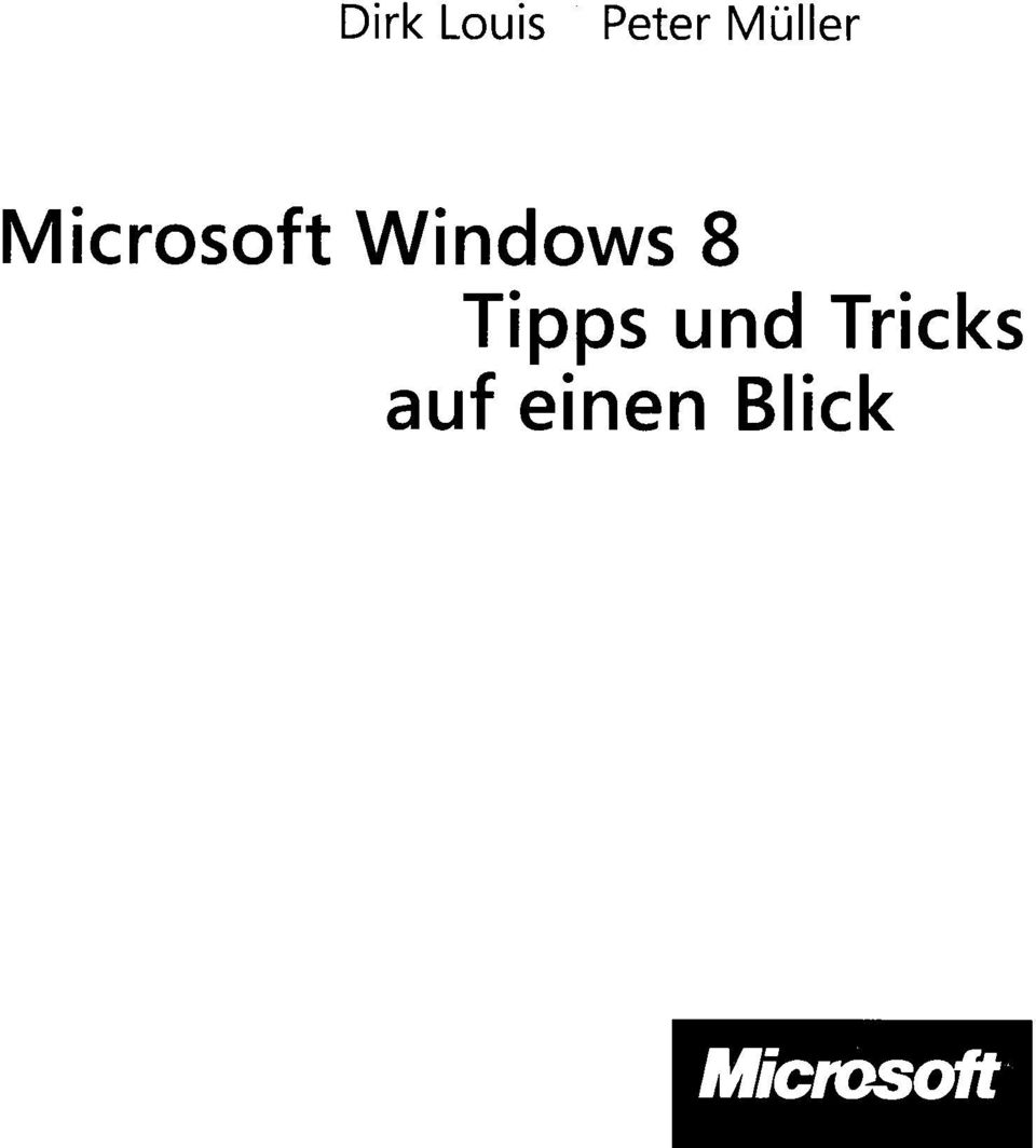 Windows 8 Tipps und