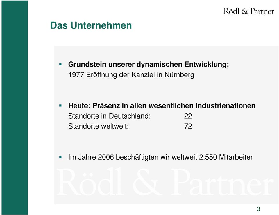 wesentlichen Industrienationen Standorte in Deutschland: 22
