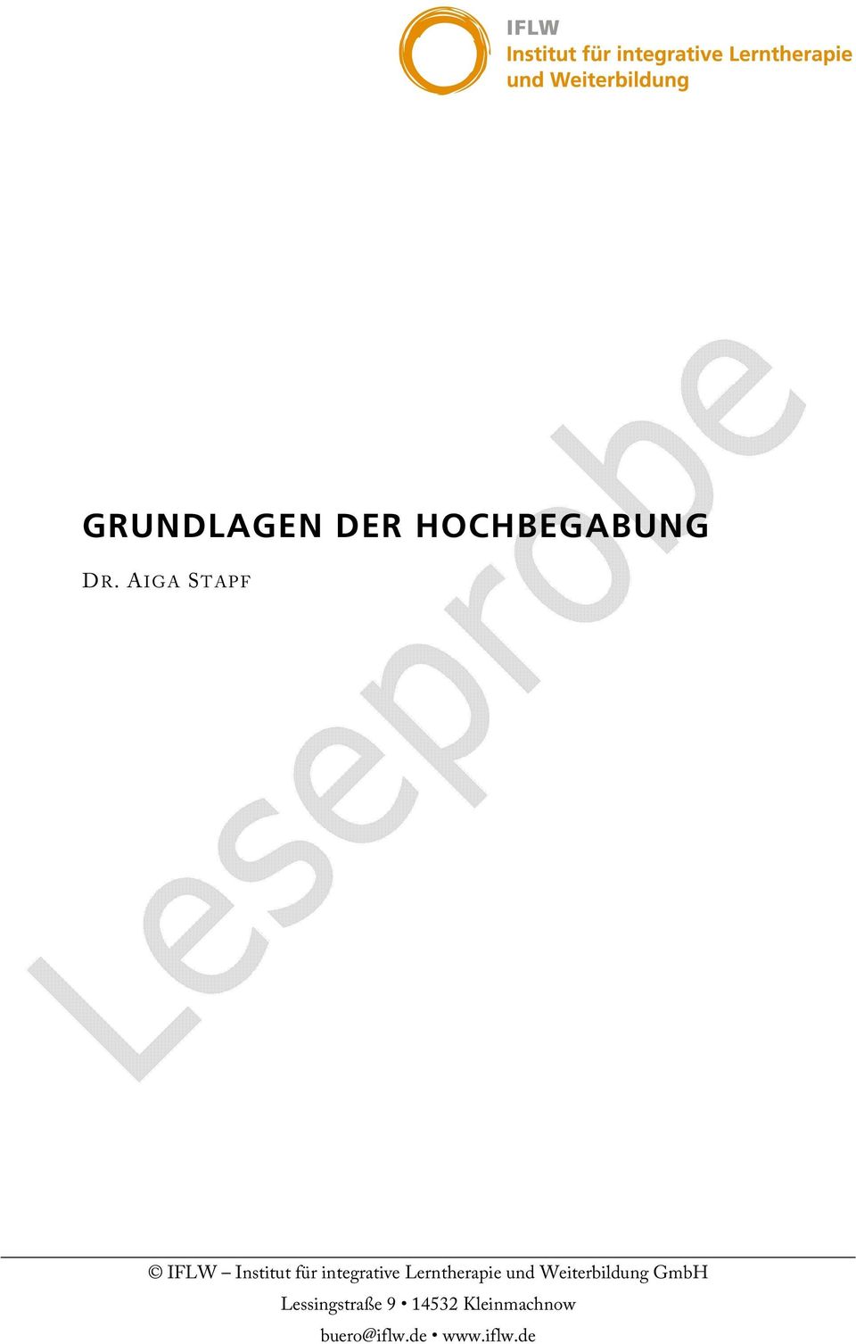 Lerntherapie und Weiterbildung GmbH