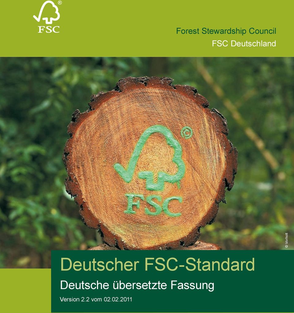 FSC-Standard Deutsche
