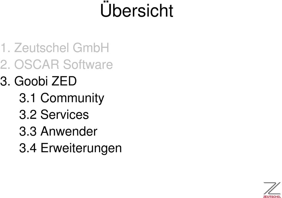 Goobi ZED 3.1 Community 3.