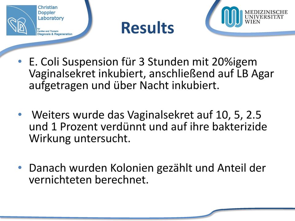 auf LB Agar aufgetragen und über Nacht inkubiert.