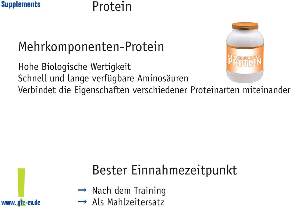Verbindet die Eigenschaften verschiedener Proteinarten