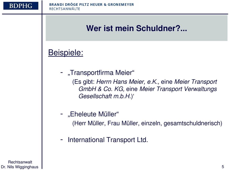 , eine Meier Transport GmbH & Co.