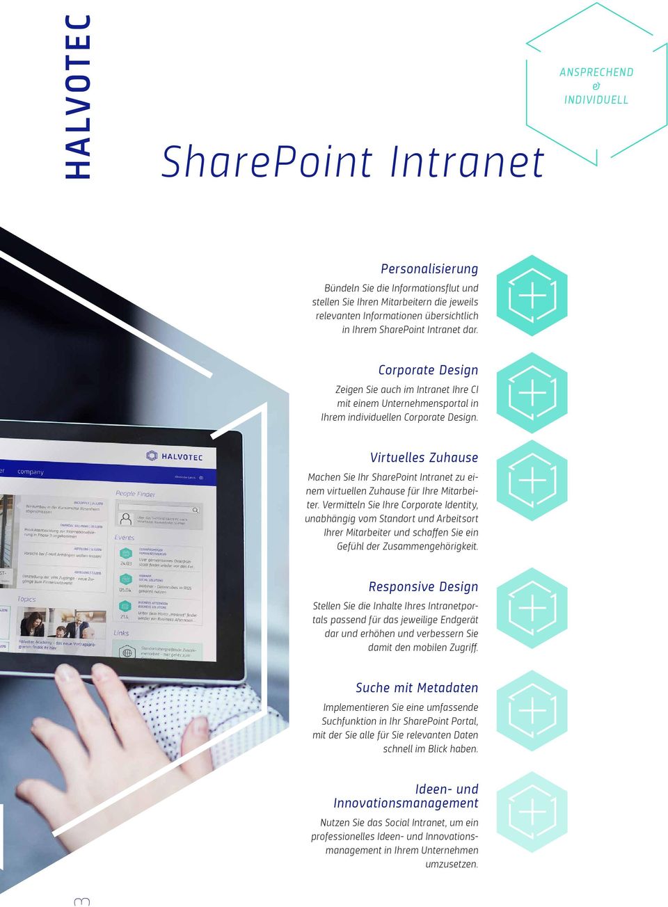Virtuelles Zuhause Machen Sie Ihr SharePoint Intranet zu einem virtuellen Zuhause für Ihre Mitarbeiter.
