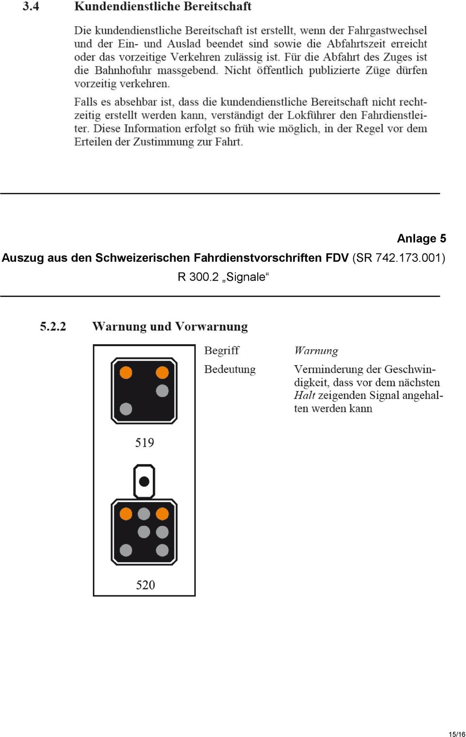 Fahrdienstvorschriften FDV