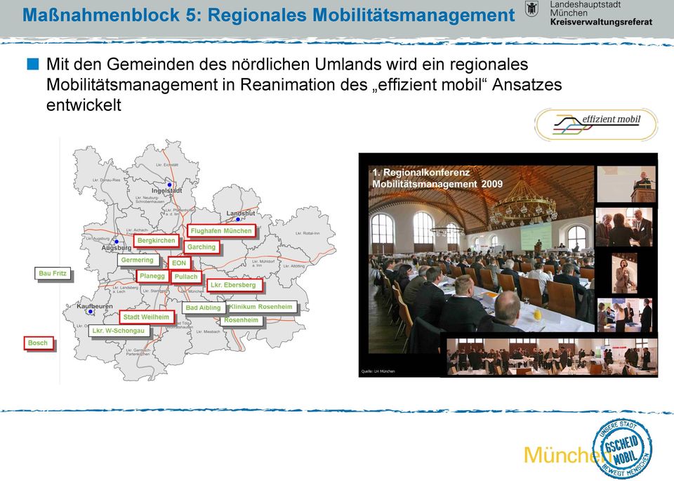 nördlichen Umlands wird ein regionales