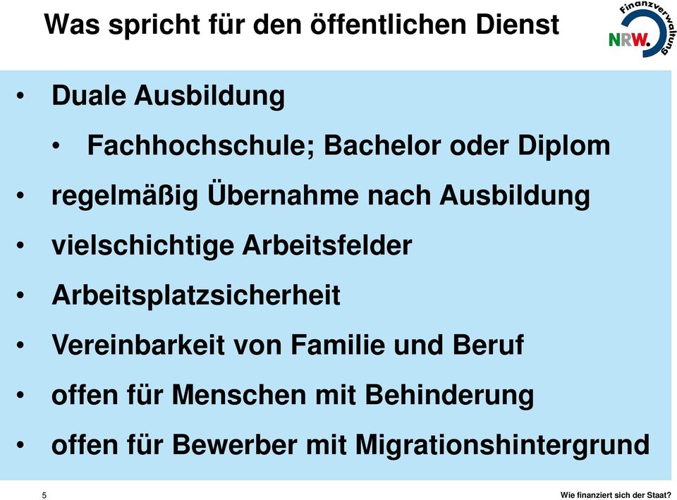 Arbeitsfelder Arbeitsplatzsicherheit Vereinbarkeit von Familie und Beruf