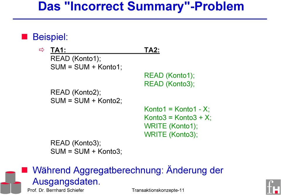 Konto1 - X; Konto3 = Konto3 + X; WRITE (Konto1); WRITE (Konto3); READ (Konto3); SUM