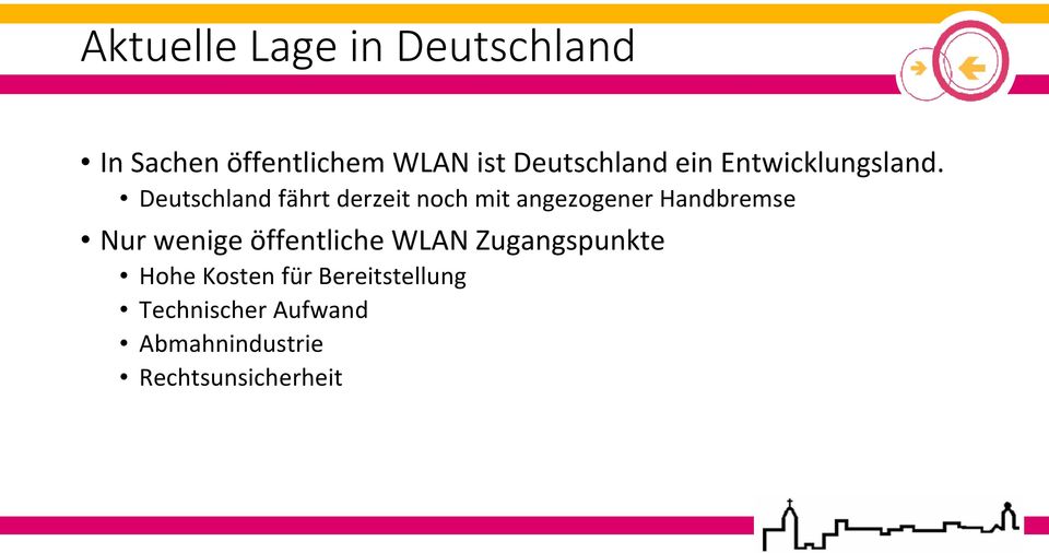 Deutschland fährt derzeit noch mit angezogener Handbremse Nur wenige