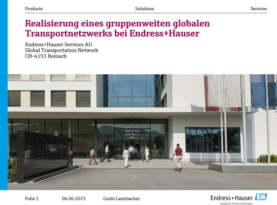 Endress+Hauser Endress+Hauser Services AG