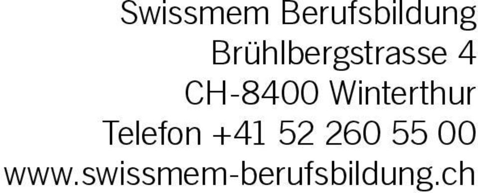 Winterthur Telefon +41 52