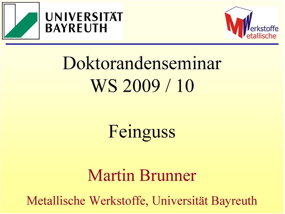 Feinguss Martin