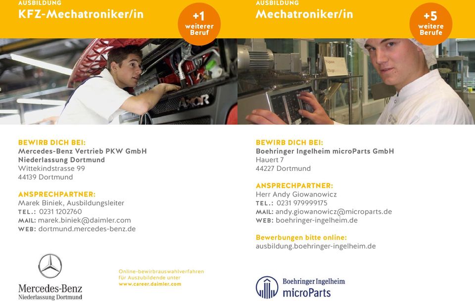 de Boehringer Ingelheim microparts GmbH Hauert 7 44227 Dortmund Herr Andy Giowanowicz tel.: 0231 979999175 mail: andy.giowanowicz@microparts.