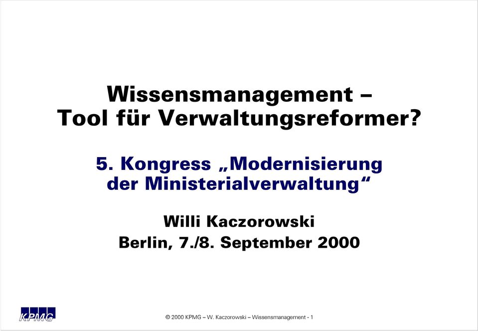 Ministerialverwaltung Willi Kaczorowski Berlin,
