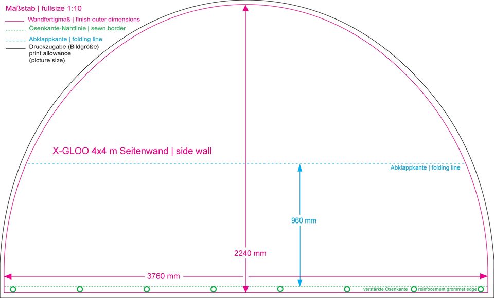 größerem Betrachtungsabstand Dateiformat: PDF X3/22 Abklappkante folding line PRINTDATA Fullsize: 1 : 1 Size: Wall dimensions with printing allowance Resolution: 75-1 dpi
