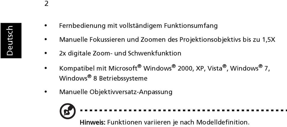 Kompatibel mit Microsoft Windows 2000, XP, Vista, Windows 7, Windows 8