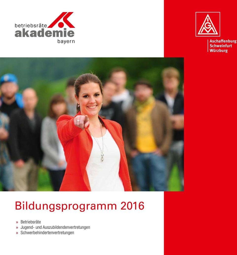 Bildungsprogramm 2016 Betriebsräte