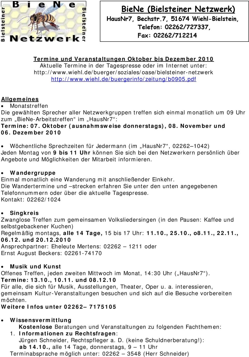 de/buerger/soziales/oase/bielsteiner-netzwerk http://www.wiehl.de/buergerinfo/zeitung/b0905.