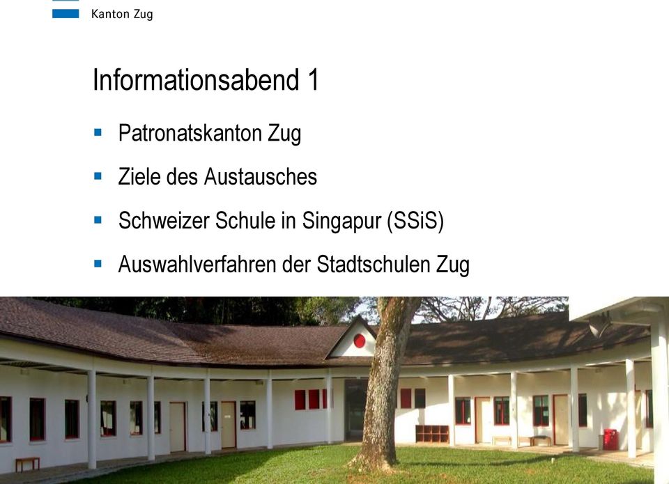 Austausches Schweizer Schule in