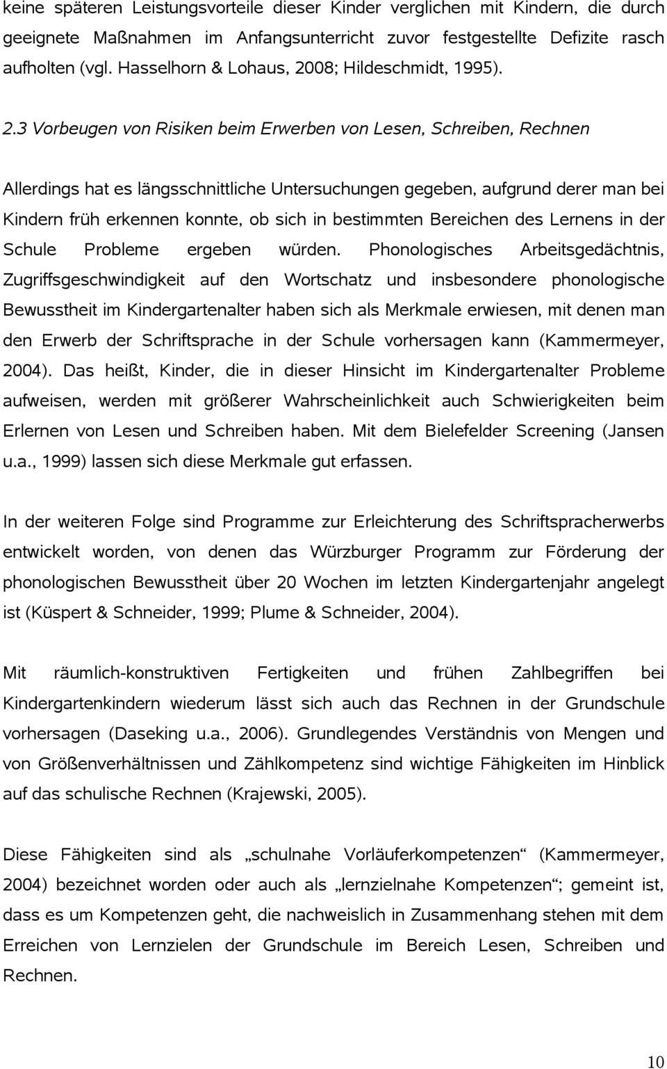 08; Hildeschmidt, 1995). 2.