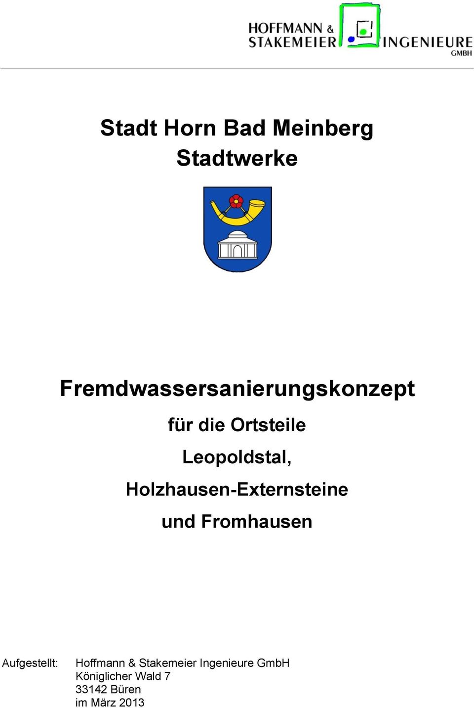 Leopoldstal, Holzhausen-Externsteine und Fromhausen