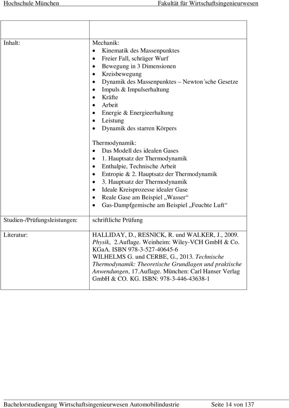 Hauptsatz der Thermodynamik 3.