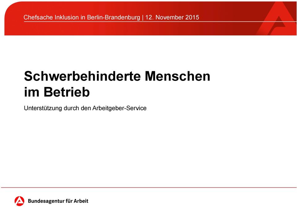 November 2015 Schwerbehinderte