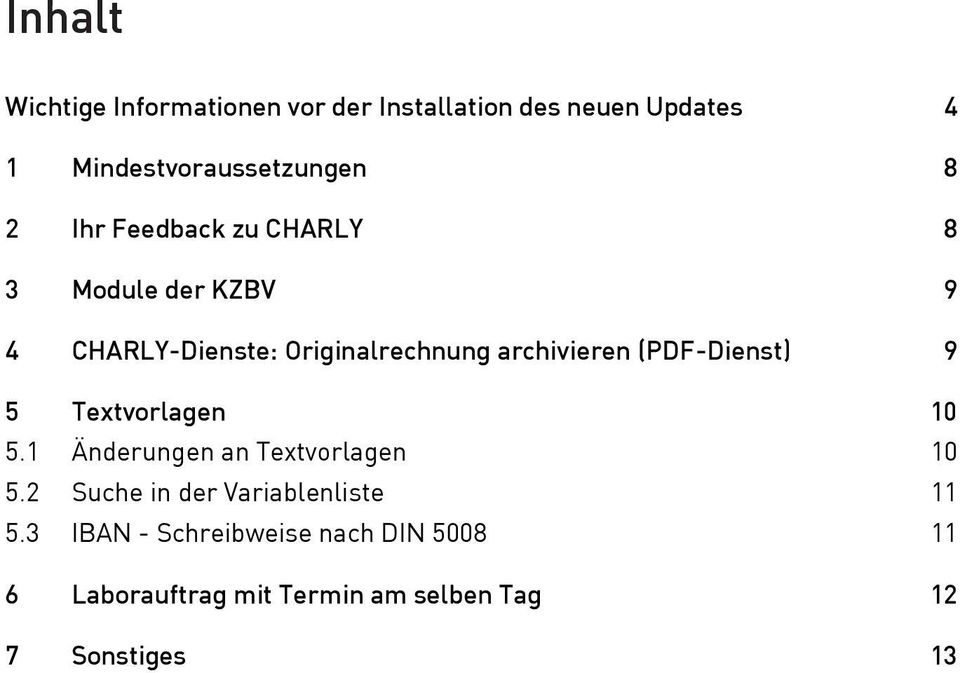 (PDF-Dienst) 9 5 Textvorlagen 10 5.1 Änderungen an Textvorlagen 10 5.