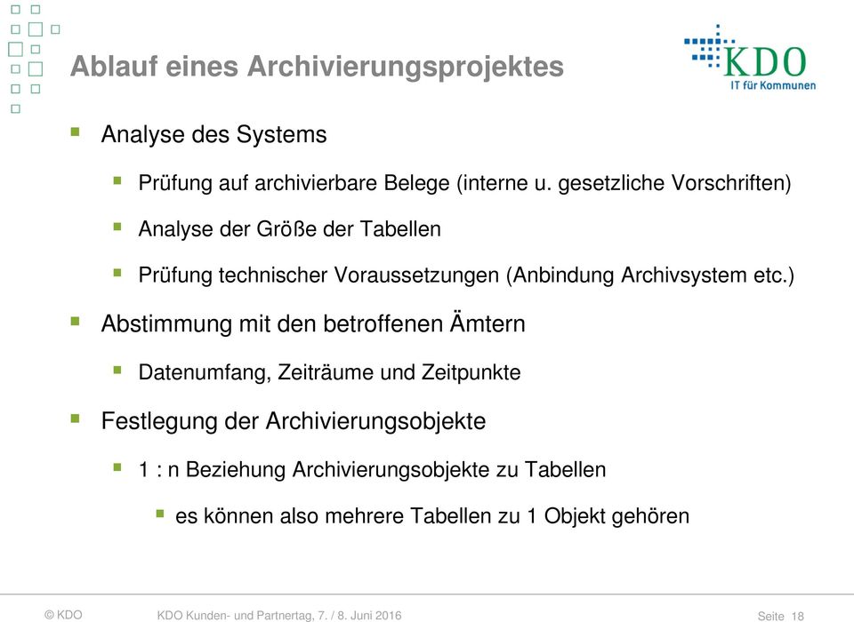 Archivsystem etc.