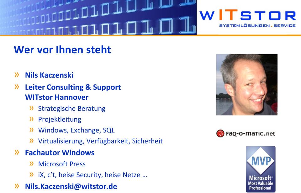 Virtualisierung, Verfügbarkeit, Sicherheit» Fachautor Windows» Microsoft