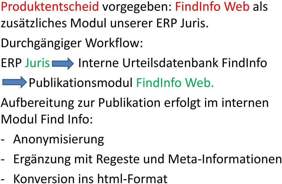 FindInfo Web.