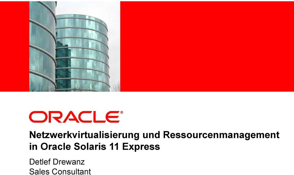 Ressourcenmanagement in Oracle