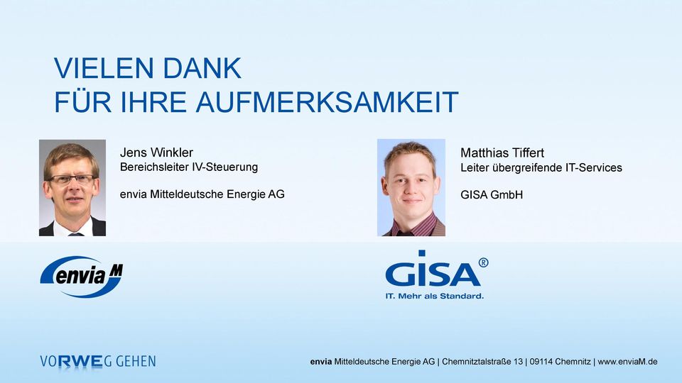 Matthias Tiffert Leiter übergreifende IT-Services GISA GmbH