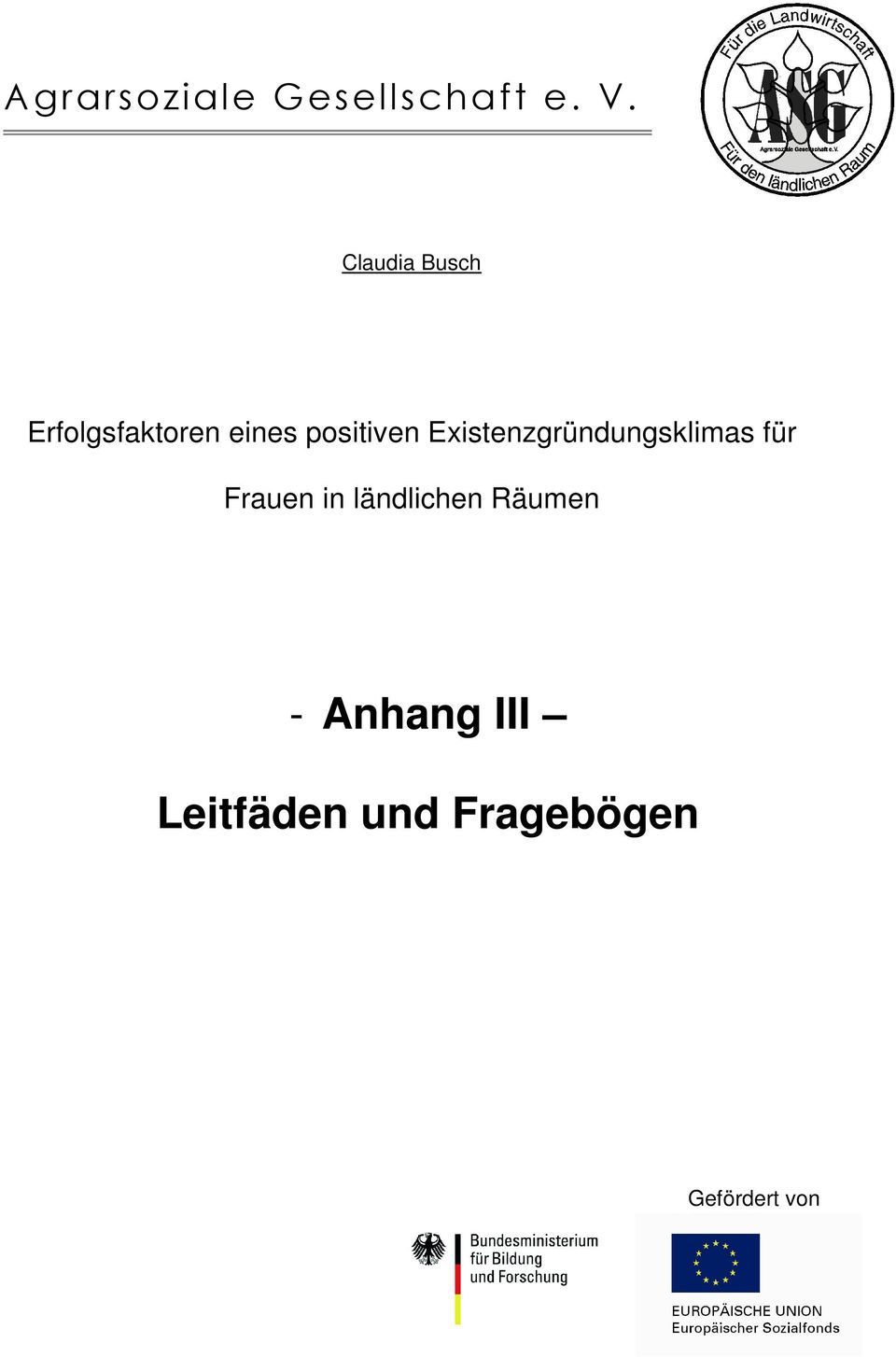 Existenzgründungsklimas für Frauen in