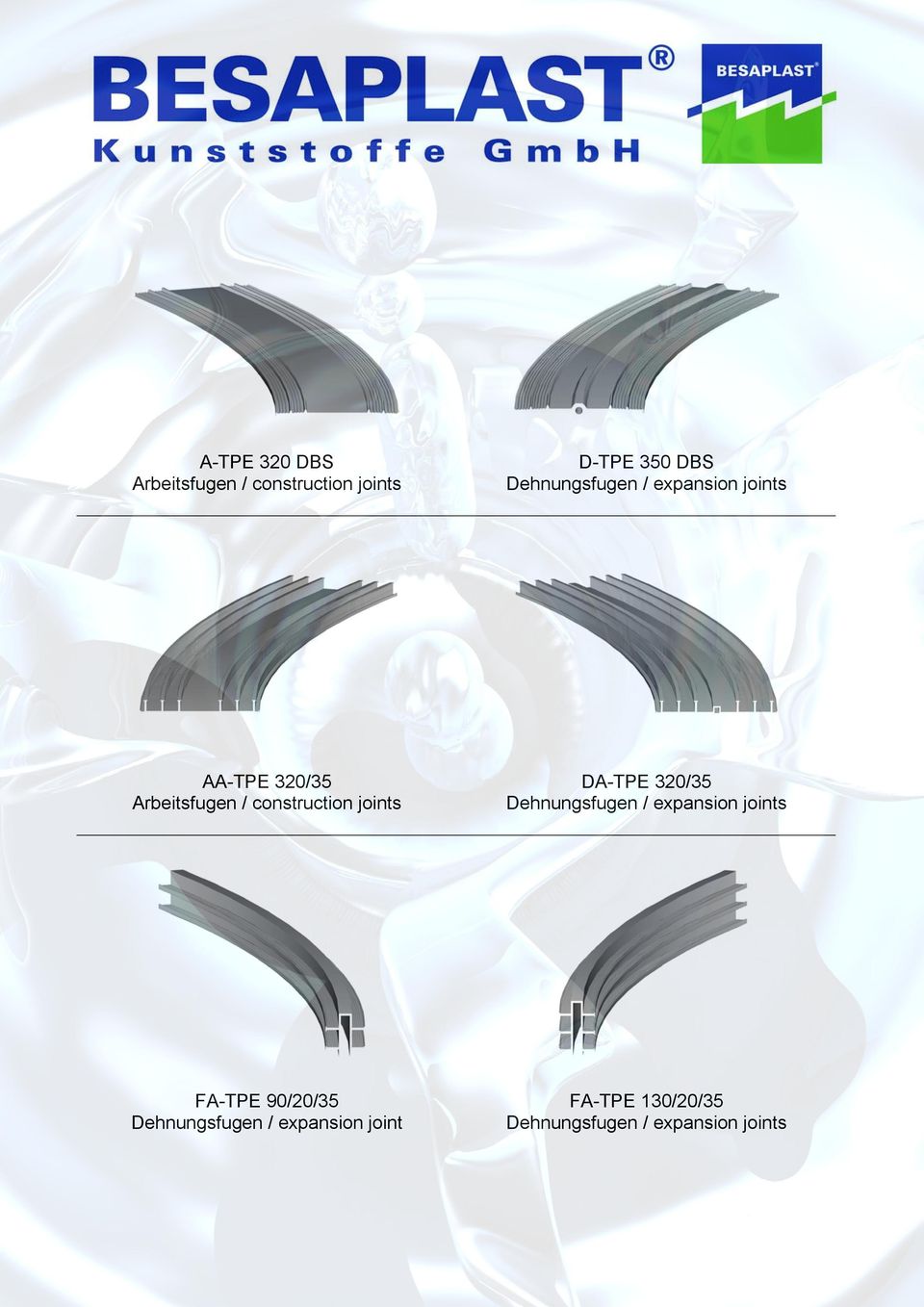 / construction joints DA-TPE 320/35 FA-TPE